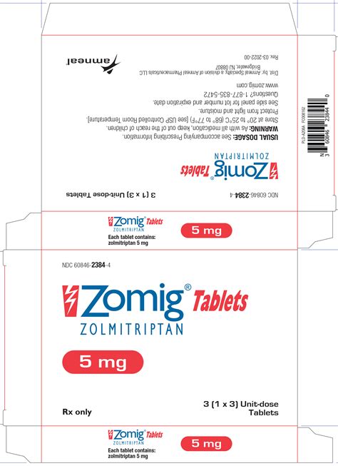 are brand name zomig and generic zolmitriptan equivalent